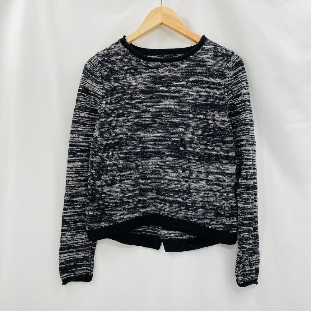 Carve designs XS merino wool black knit‎ sweater